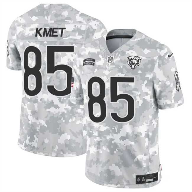 Men's Chicago Bears #85 Cole Kmet 2024 F.U.S.E Arctic Camo Salute To Service Limited Stitched Football Jersey Dzhi,We sell and wholesale Men's Chicago Bears #85 Cole Kmet 2024 F.U.S.E Arctic Camo Salute To Service Limited Stitched Football Jersey Dzhi on line form chian!